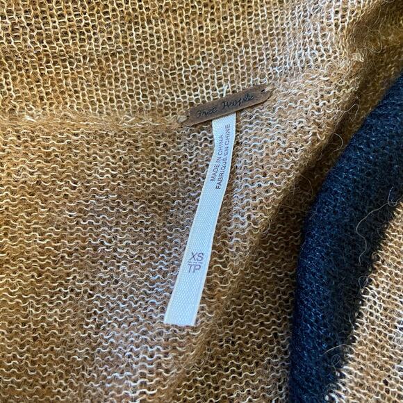 Free People Lulu Rugby Striped Alpaca Sweater - Picture 6 of 7